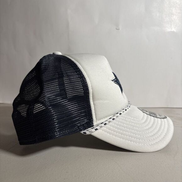 New Era 9Forty Dallas Cowboys NFL Adjustable A-Frame Snapback Rope Hat - Picture 4 of 7